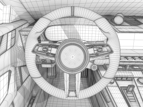 Porsche 911 Carrera Turbo S Aero 2026 Model 3D