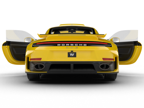 Porsche 911 Carrera Turbo S Aero 2026 HQ Modelo 3D