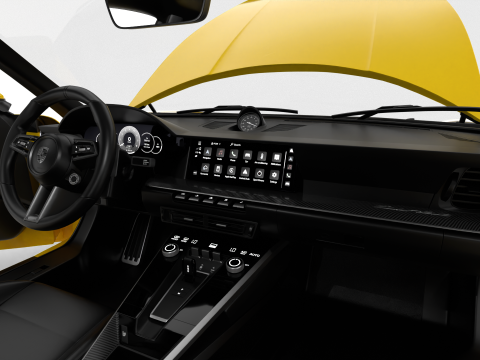 Porsche 911 Carrera Turbo S Aero 2026 HQ Modelo 3D