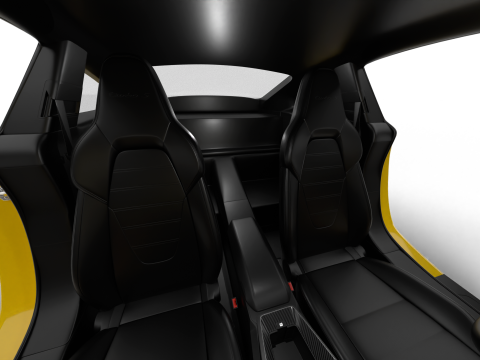 Porsche 911 Carrera Turbo S Aero 2026 HQ Modelo 3D