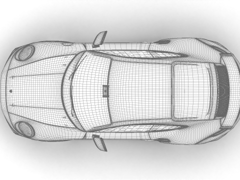 Porsche 911 Carrera Turbo S Aero 2026 HQ Modelo 3D