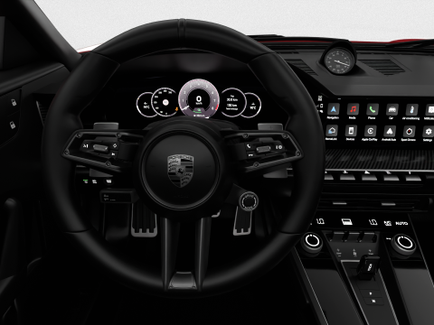 Porsche 911 Carrera Turbo S Aero Cabriolet 2026 Modello 3D