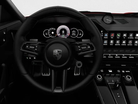 Porsche 911 Carrera Turbo S Aero Cabriolet 2026 Modello 3D