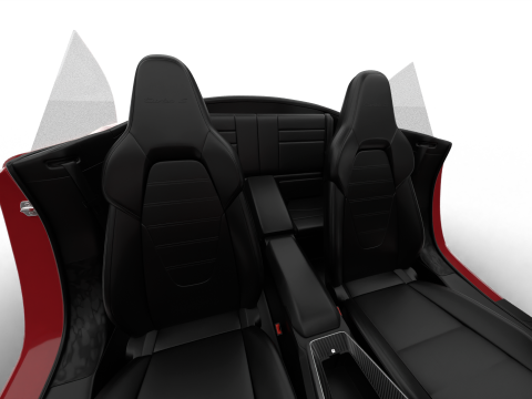 Porsche 911 Carrera Turbo S Aero Cabriolet 2026 HQ Modelo 3D