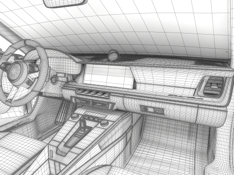 Porsche 911 Carrera Turbo S Aero Cabriolet 2026 HQ Modelo 3D