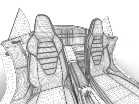 Porsche 911 Carrera Turbo S Aero Cabriolet 2026 HQ Modelo 3D