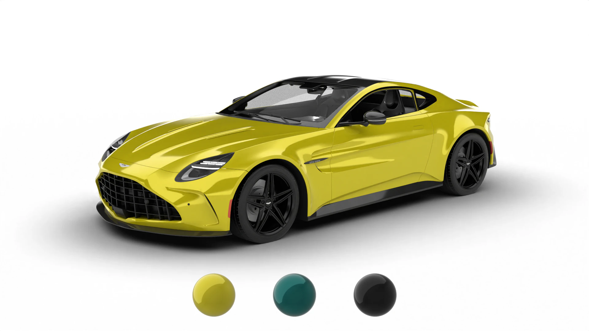 Aston Martin Vantage 2025 Modello 3D .c4d .max .obj .3ds .fbx .stl .blend 