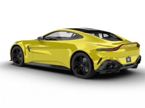 Aston Martin Vantage 2025 3D Model