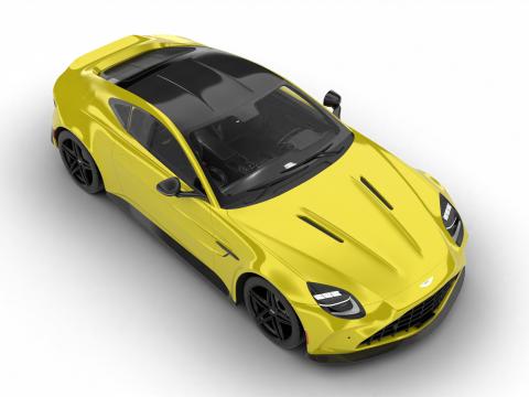 Aston Martin Vantage 2025 3D Model