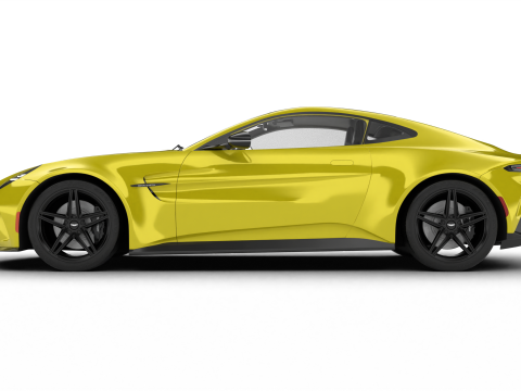 Aston Martin Vantage 2025 3D Model