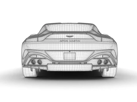 Aston Martin Vantage 2025 Modello 3D
