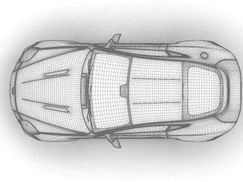 Aston Martin Vantage 2025 Modello 3D