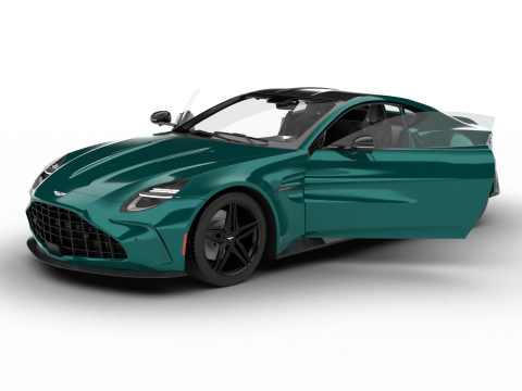 Aston Martin Vantage 2025 HQ 3D Model