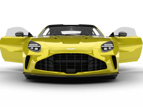 Aston Martin Vantage 2025 HQ 3D Model