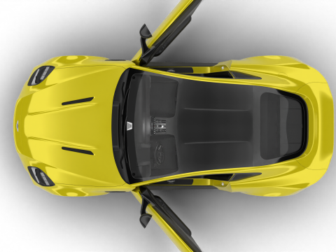 Aston Martin Vantage 2025 HQ 3D Model