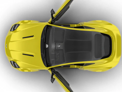 Aston Martin Vantage 2025 HQ 3D Model