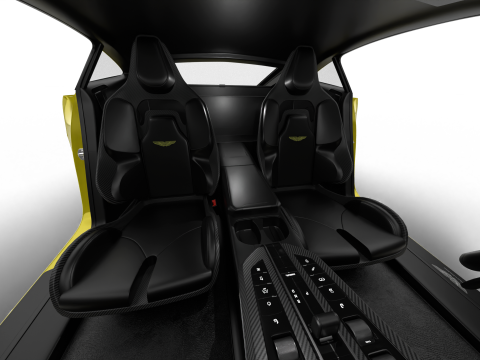 Aston Martin Vantage 2025 HQ 3D Model