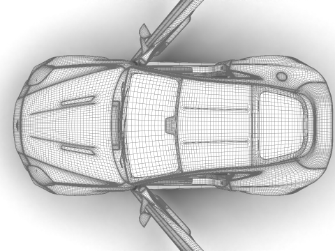 Aston Martin Vantage 2025 HQ 3D Model