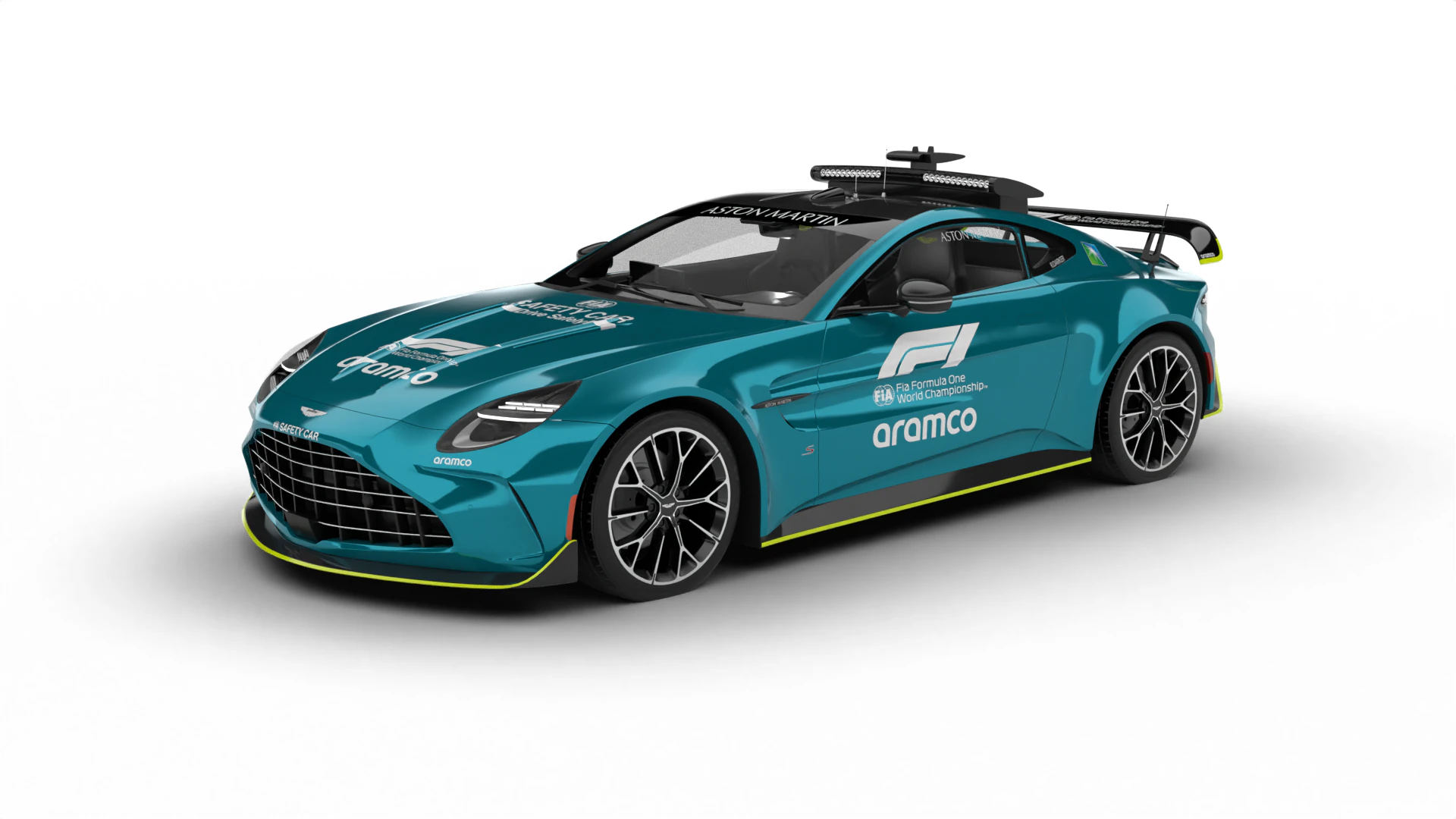 Aston Martin Vantage S F1 Safety Car 2025 3D Model .c4d .max .obj .3ds .fbx .stl .blend 