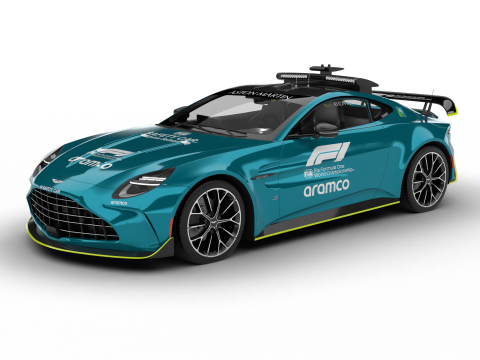 Aston Martin Vantage S F1 Safety Car 2025 3D Model
