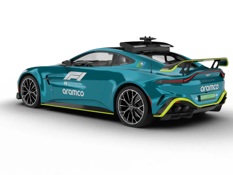 Aston Martin Vantage S F1 Safety Car 2025 3D Model