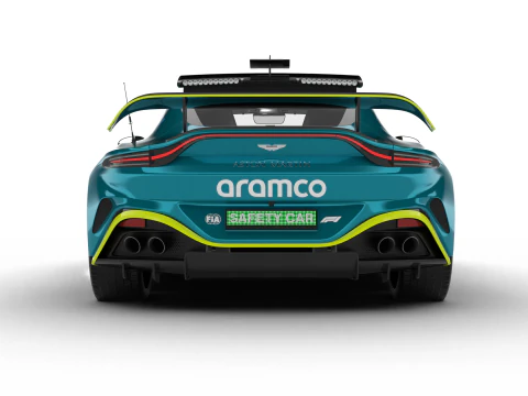 Aston Martin Vantage S F1 Safety Car 2025 3D Model