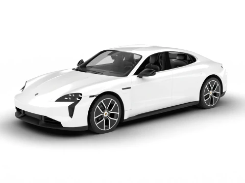 ポルシェ タイカン ターボ S 2025 3Dモデル