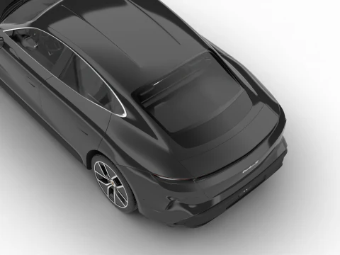 ポルシェ タイカン ターボ S 2025 3Dモデル