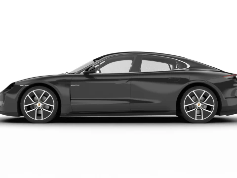 ポルシェ タイカン ターボ S 2025 3Dモデル