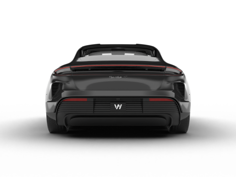 Porsche Taycan Turbo S 2025 3D Model