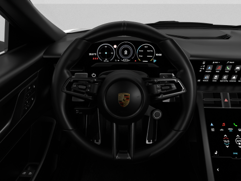 Porsche Taycan Turbo S 2025 3D Model