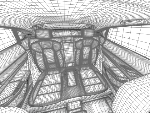 Porsche Taycan Turbo S 2025 3D Model