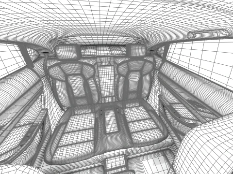 ポルシェ タイカン ターボ S 2025 3Dモデル