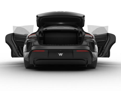 Porsche Taycan Turbo S 2025HQ Modello 3D