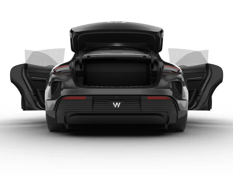 Porsche Taycan Turbo S 2025 HQ Modelo 3D