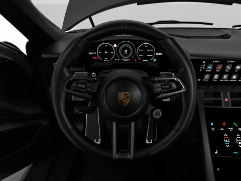 Porsche Taycan Turbo S 2025 HQ Modelo 3D