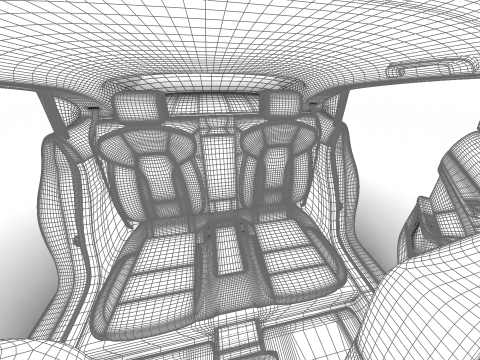 Porsche Taycan Turbo S 2025HQ Modello 3D