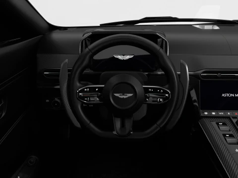 Aston Martin Vantage Argento alluminio 2025 Modello 3D