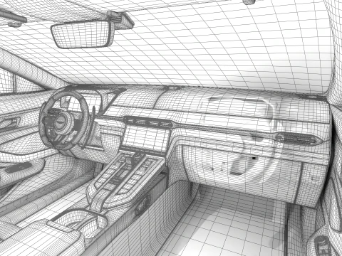 Aston Martin Vantage Argento alluminio 2025 Modello 3D