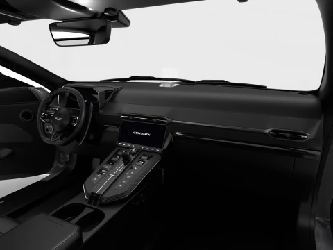 Aston Martin Vantage Aluminite Silver 2025 HQ 3D Model