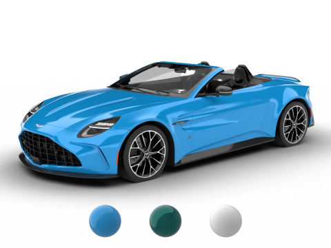 Aston Martin Vantage S Roadster 2026 3D Model