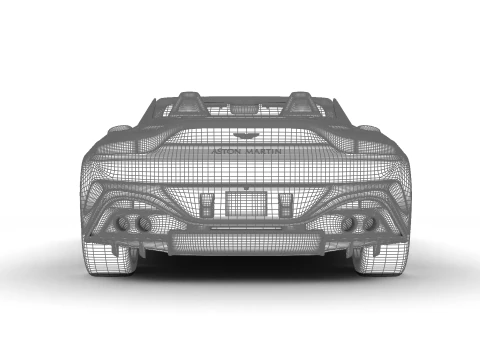 Aston Martin Vantage S Roadster 2026 3D Model