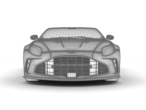 Aston Martin Vantage S Roadster 2026 3D Model