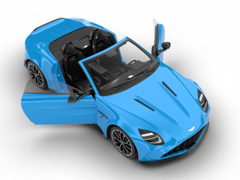 Aston Martin Vantage S Roadster 2026 HQ Modelo 3D