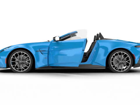 Aston Martin Vantage S Roadster 2026HQ Modello 3D