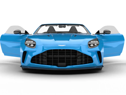 Aston Martin Vantage S Roadster 2026HQ Modello 3D