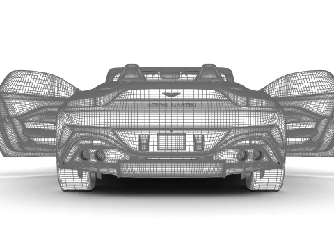 Aston Martin Vantage S Roadster 2026HQ Modello 3D