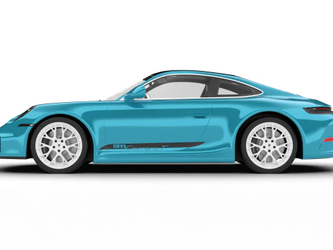 Порше 911 Каррера Т Формоза 2026 3D Модель