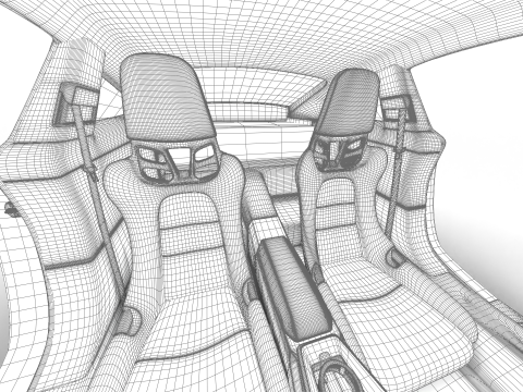 Siedziba gł&oacute;wna Porsche 911 Carrera T Formosa 2026 Model 3D
