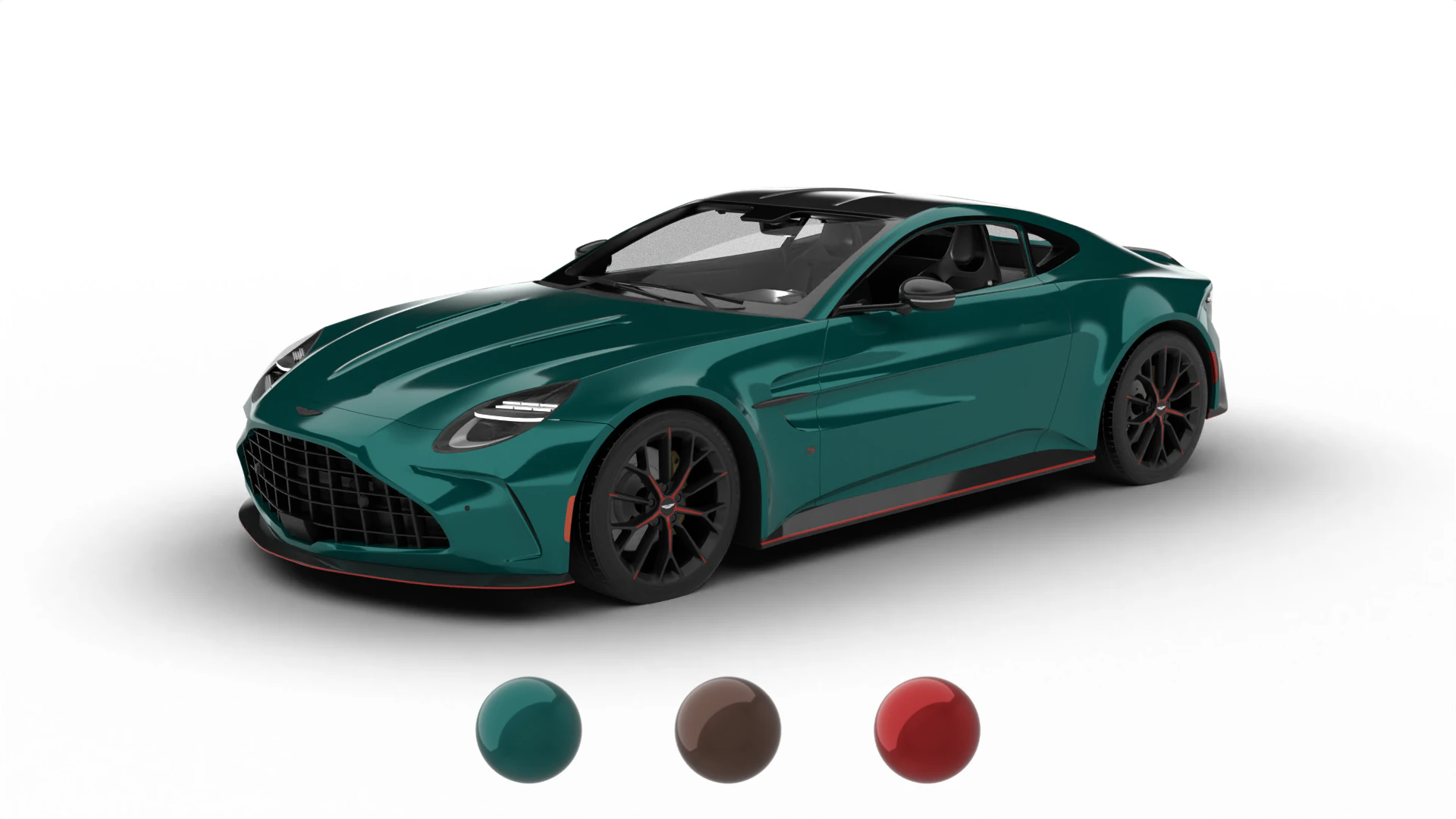 Aston Martin Vantage S 2026 3D Model .c4d .max .obj .3ds .fbx .stl .blend 